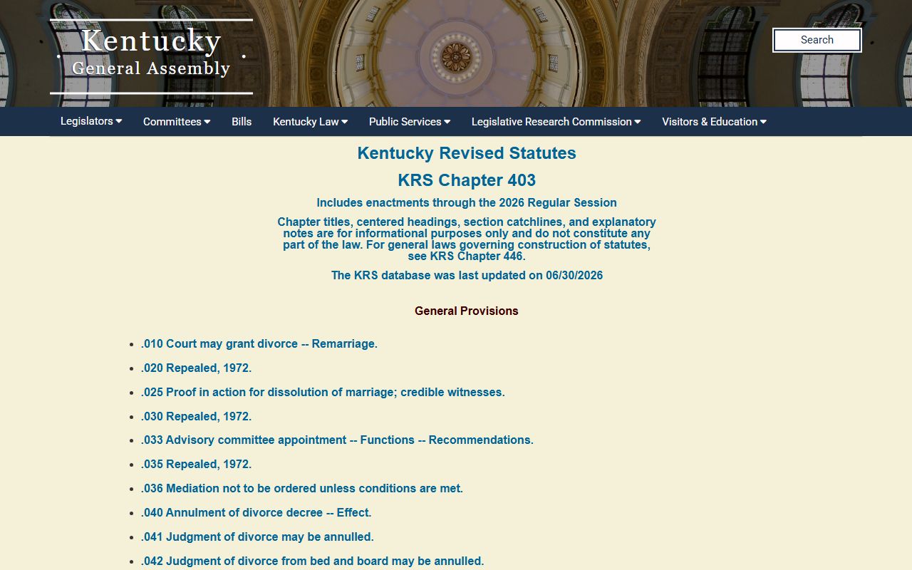 Oldham County Circuit Court family law records