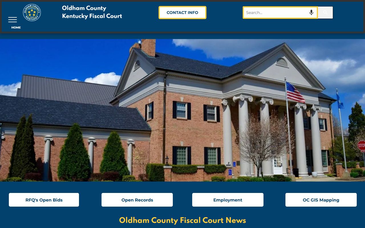 Oldham County court records Fiscal Court source